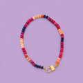Rainbow lock necklace